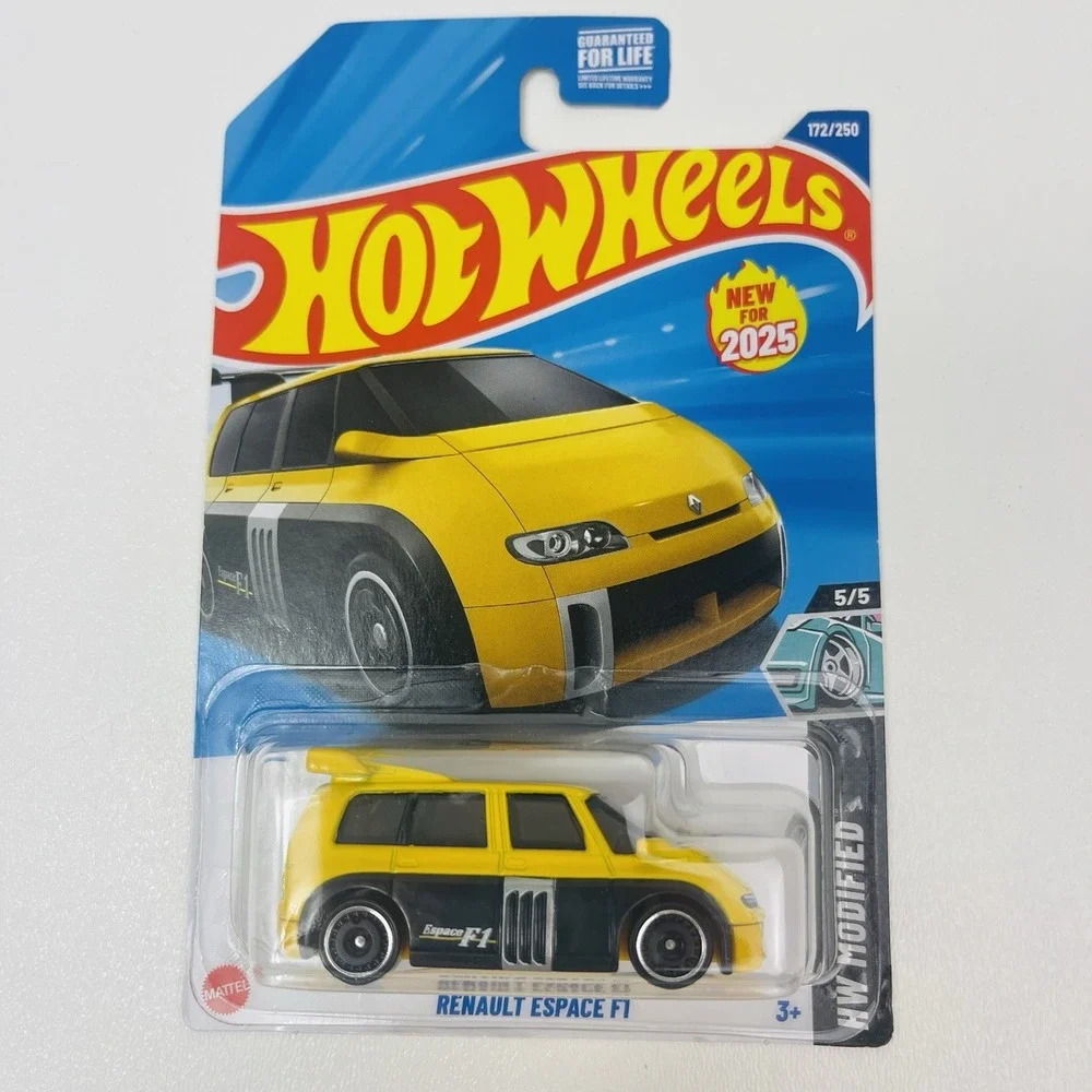 Hot Wheels Renault ESPACE F1 2025 Case K Yellow HW Modified Concept Racing MPV